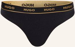 Hugo Basic-Bikini-Hose Sparkling Classic schwarz