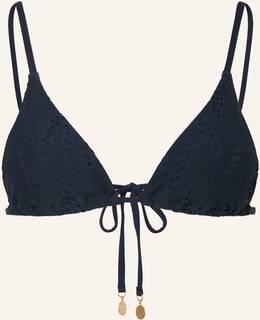 Seafolly Triangel-Bikini-Top Chiara blau