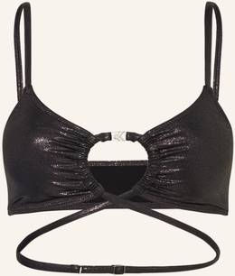 Calvin Klein Bralette-Bikini-Top schwarz