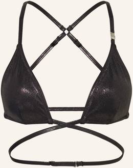 Calvin Klein Triangel-Bikini-Top schwarz