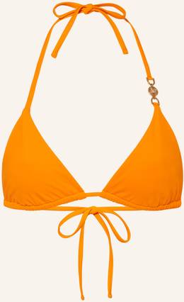 Versace Triangel-Bikini-Top orange