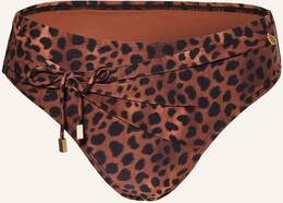 Beachlife Basic-Bikini-Hose Leopard Lover braun