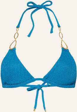 Pq Triangel-Bikini-Top Turquoise blau
