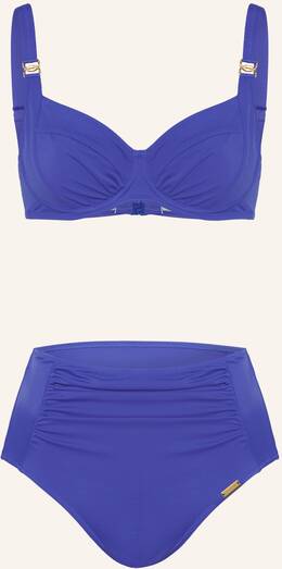 Charmline Bügel-Bikini Uni blau