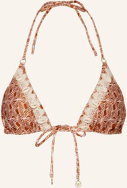 Watercult Triangel-Bikini-Top Organic Moderns rosa