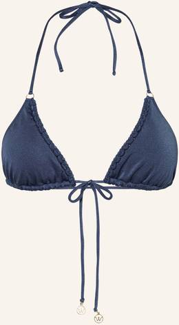 Watercult Triangel-Bikini-Top Viva Energy blau