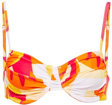 Rebecca Vallance Bedrucktes Bikini-Oberteil Sorrento