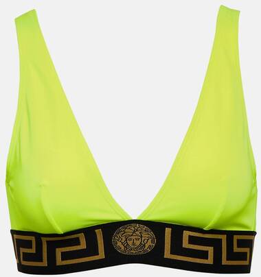 Versace Bikini-Oberteil Greca